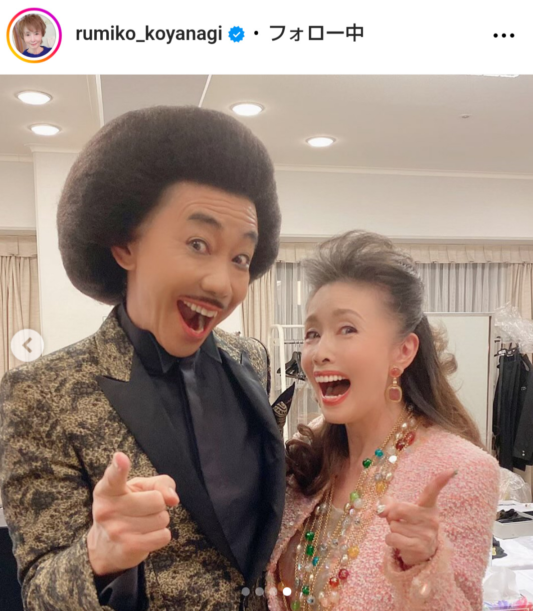小柳ルミ子のインスタグラムから