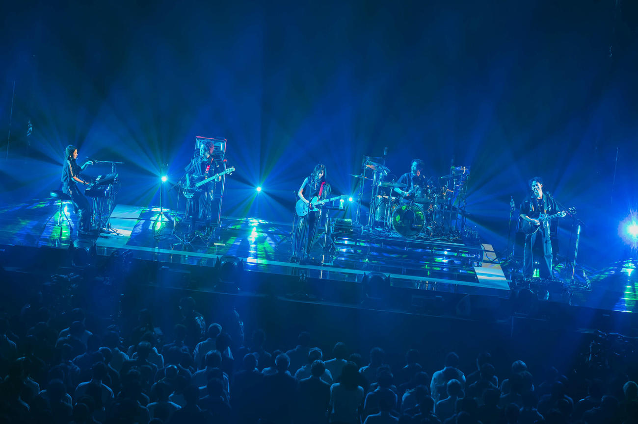 「CENTRAL MUSIC　＆　ENTERTAINMENT FESTIVAL 2025」でパフォーマンスする緑黄色社会
