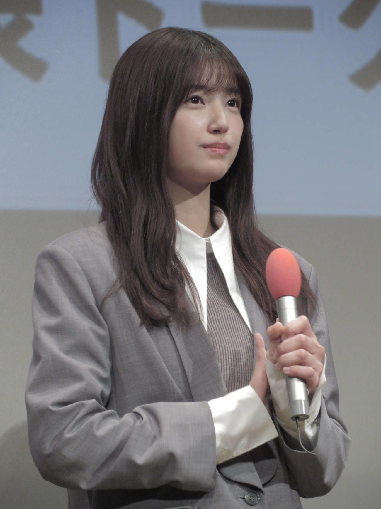 カンテレ×FODドラマ「MADDER　その事件、ワタシが犯人です」完成発表トークイベントに登壇した、乃木坂46の五百城茉央