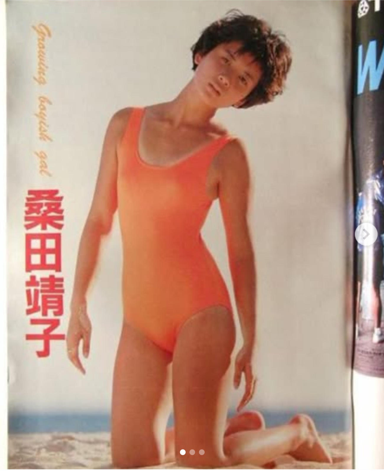 桑田靖子のインスタグラムから