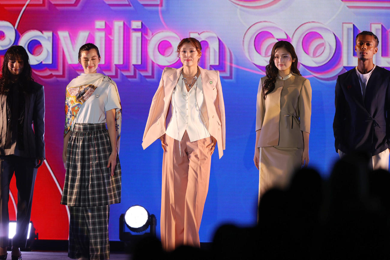 シークレットゲストで登場する藤原紀香（撮影・上山淳一）