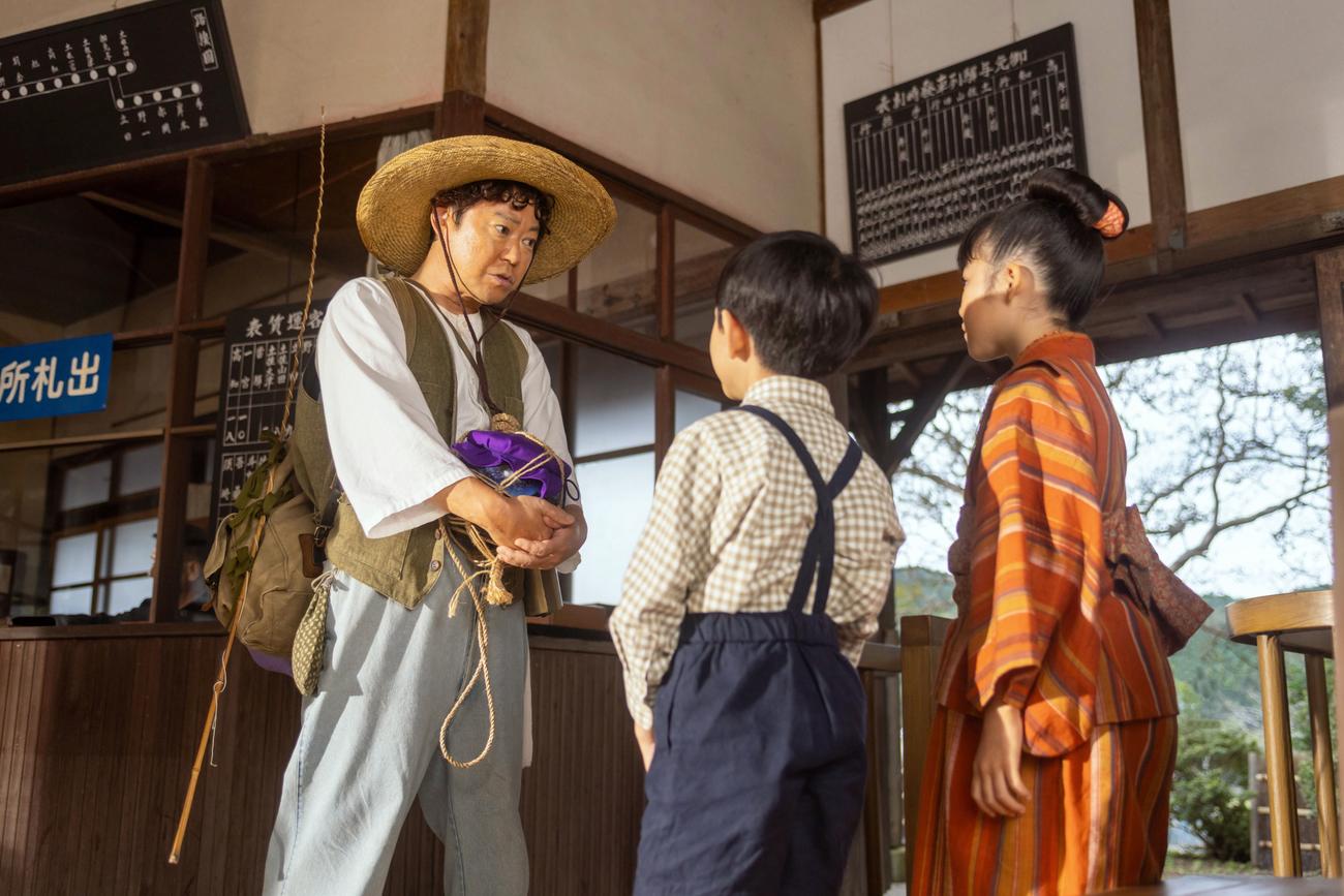 NHK連続テレビ小説「あんぱん」の1場面（C）NHK