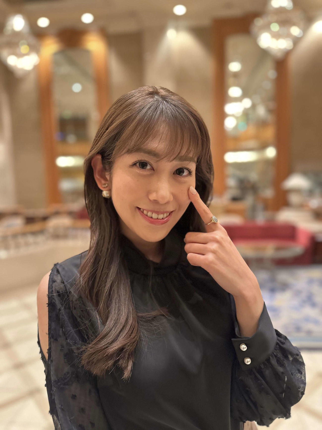 NHKの中川安奈アナウンサー（本人インスタグラムより）