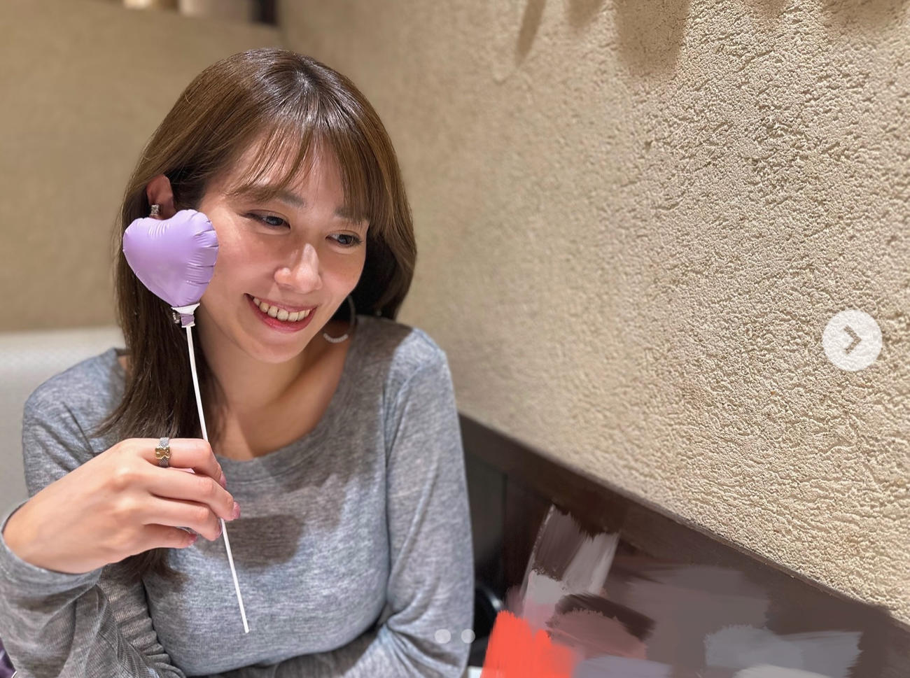 NHK中川安奈アナのインスタグラムから