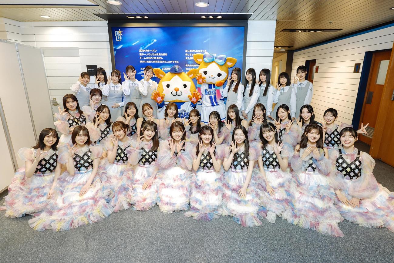 6周年ライブ「6回目のひな誕祭」を開催した日向坂46（上山陽介氏撮影）