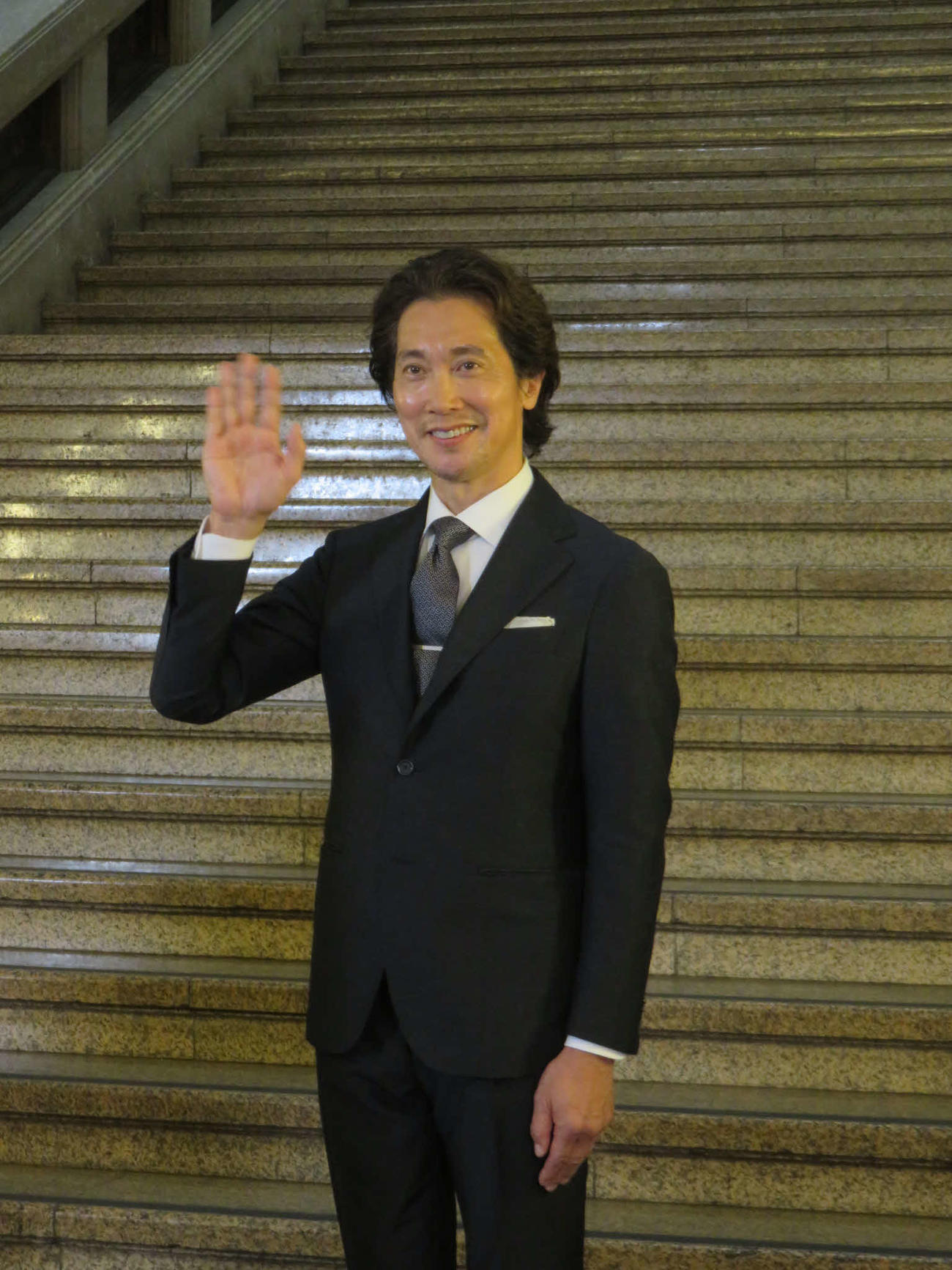 「東博コレクション展」のオフィシャルサポーターに就任した佐々木蔵之介