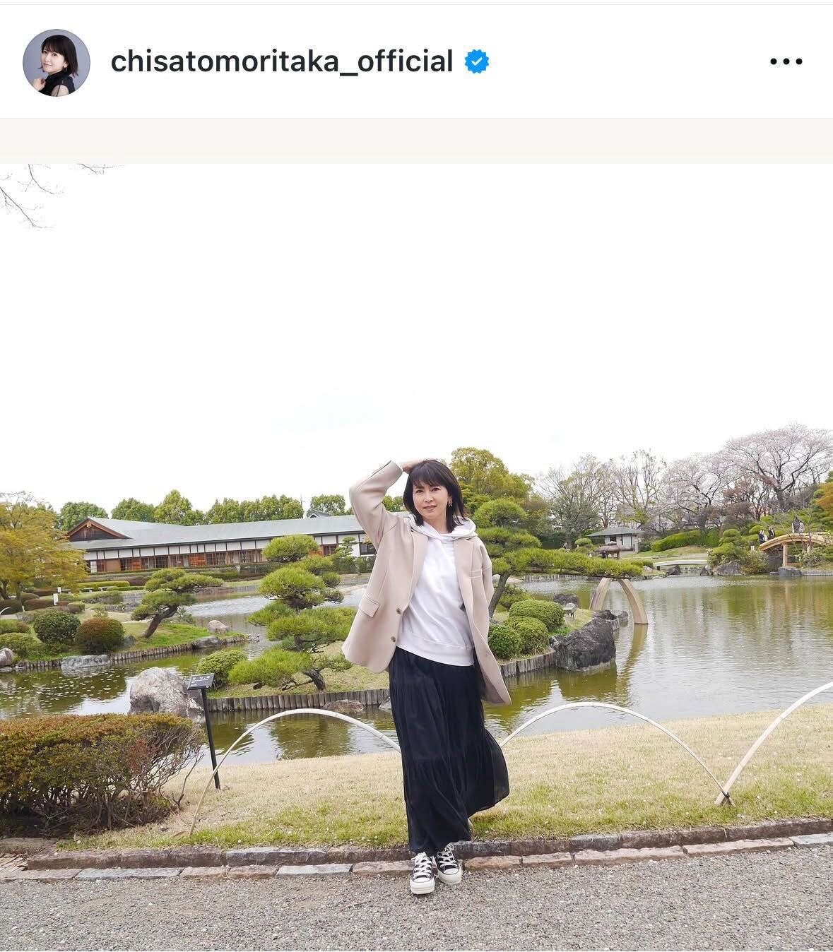 森高千里のインスタグラムから