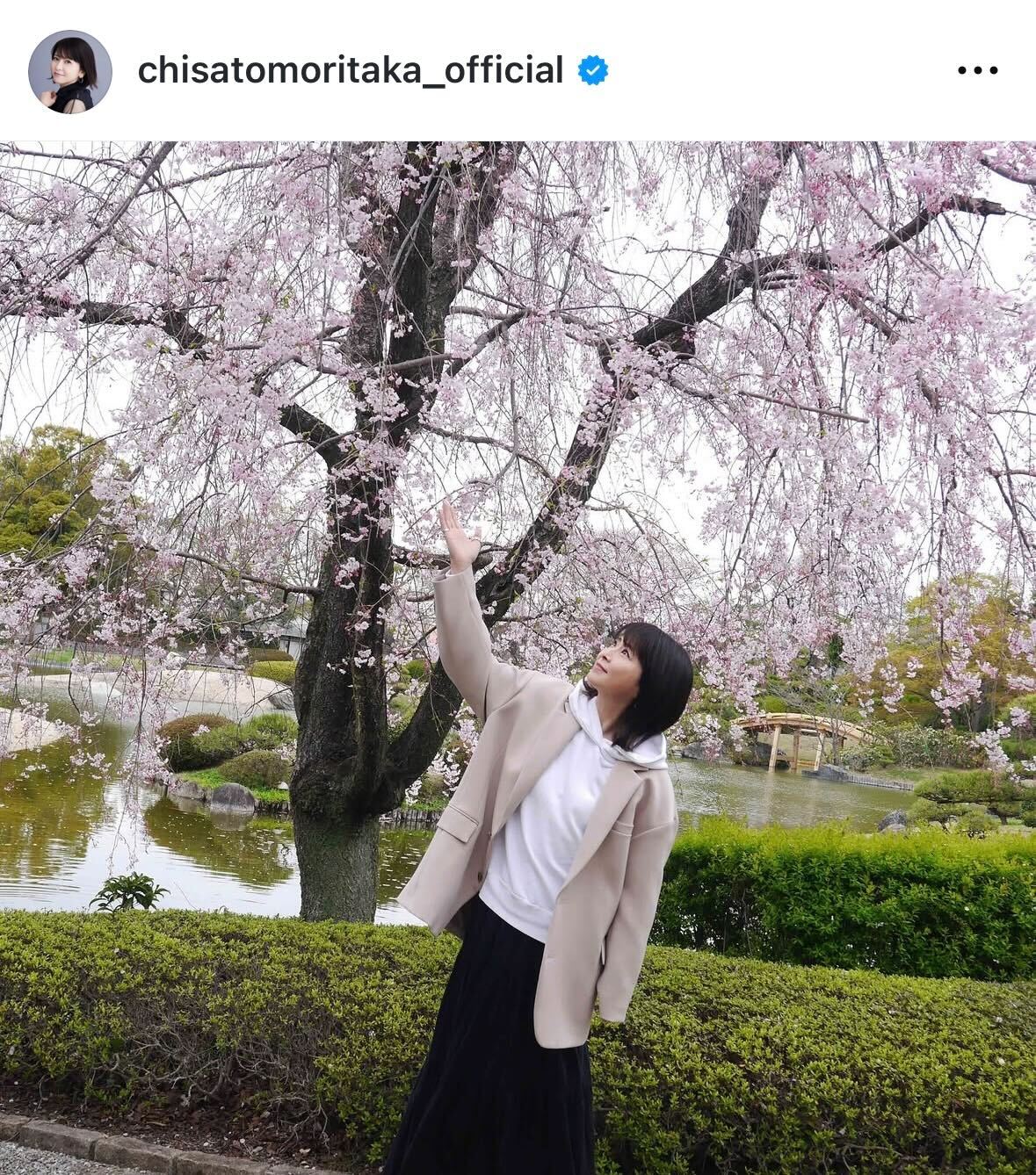 森高千里のインスタグラムから