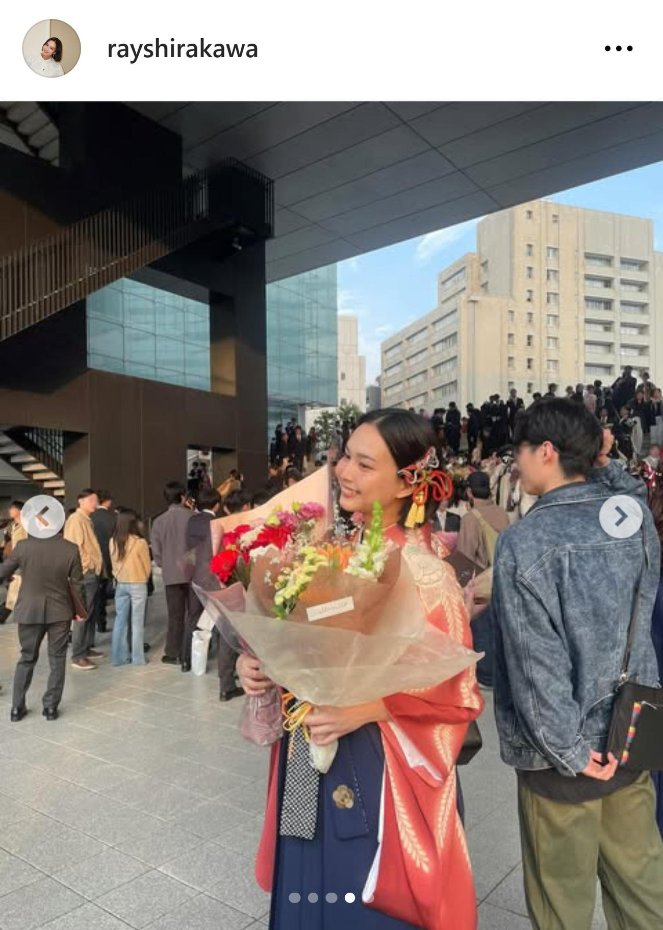 白河れいのインスタグラムから