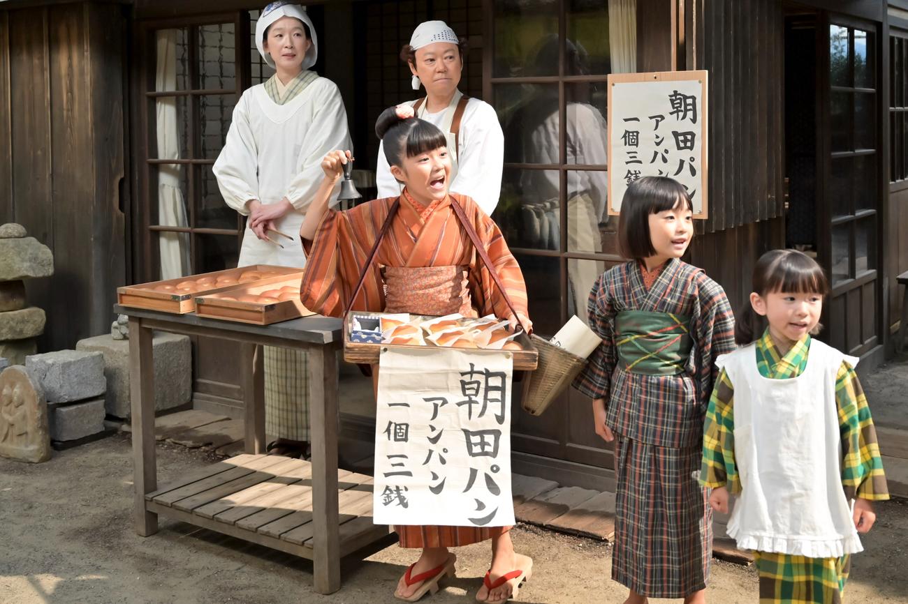 NHK連続テレビ小説「あんぱん」の1場面（C）NHK