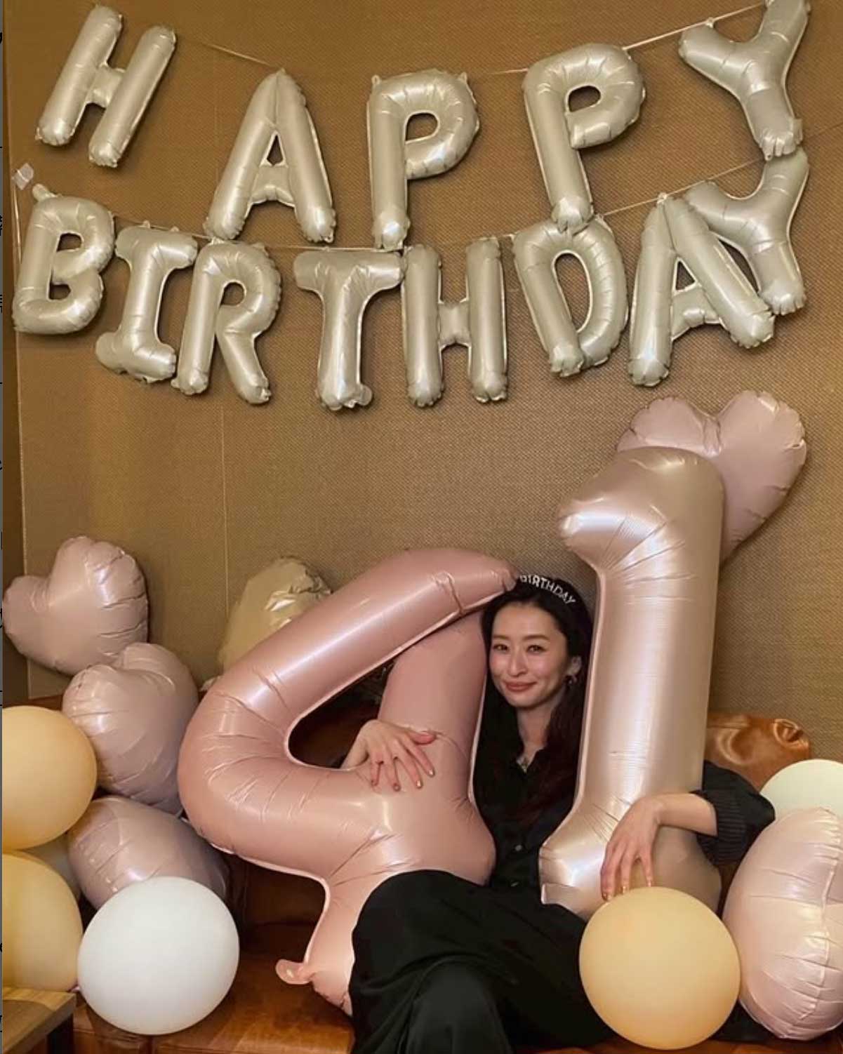 島袋寛子のインスタグラムから