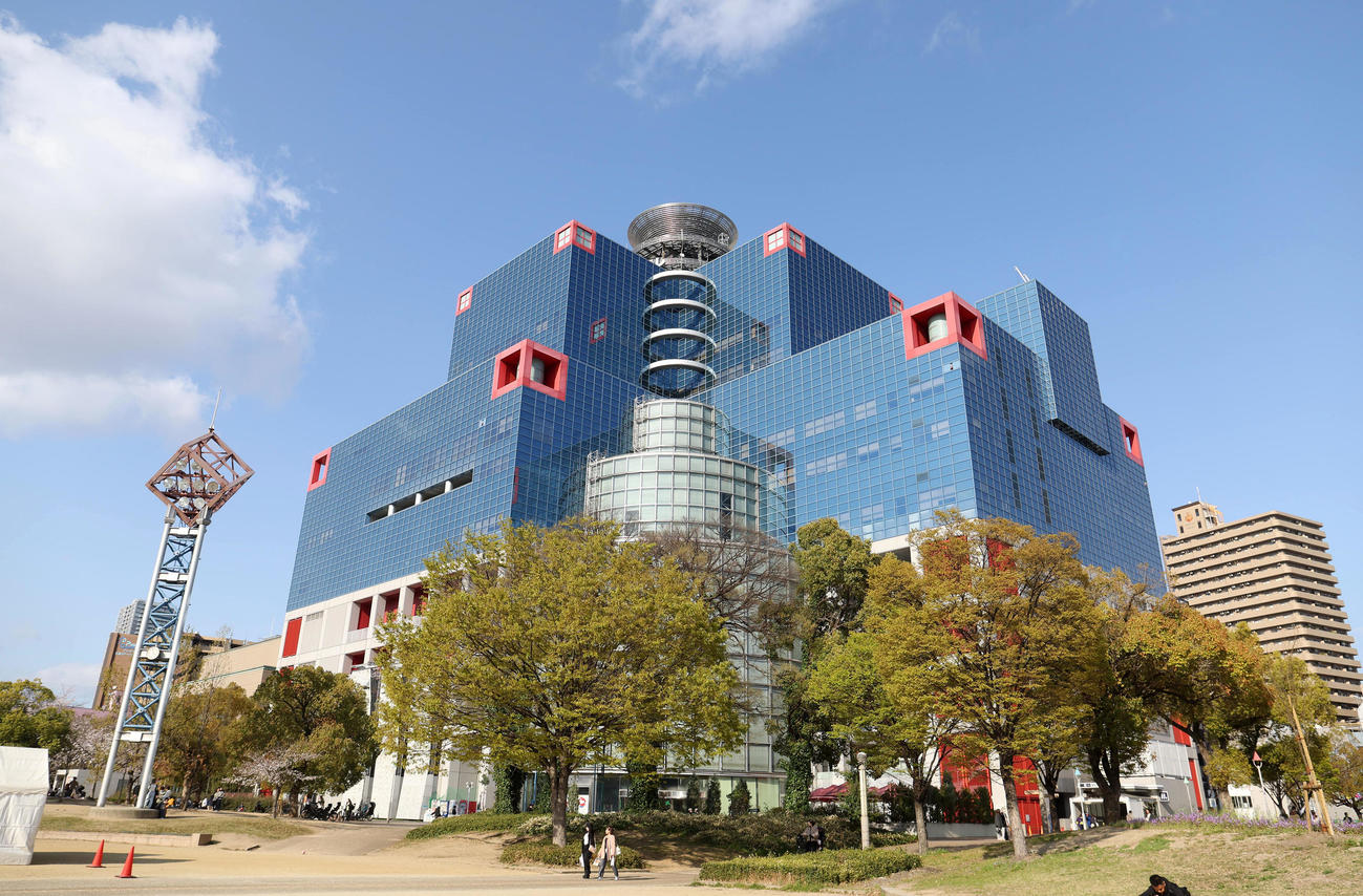 関西テレビ本社社屋（2025年4月4日撮影）