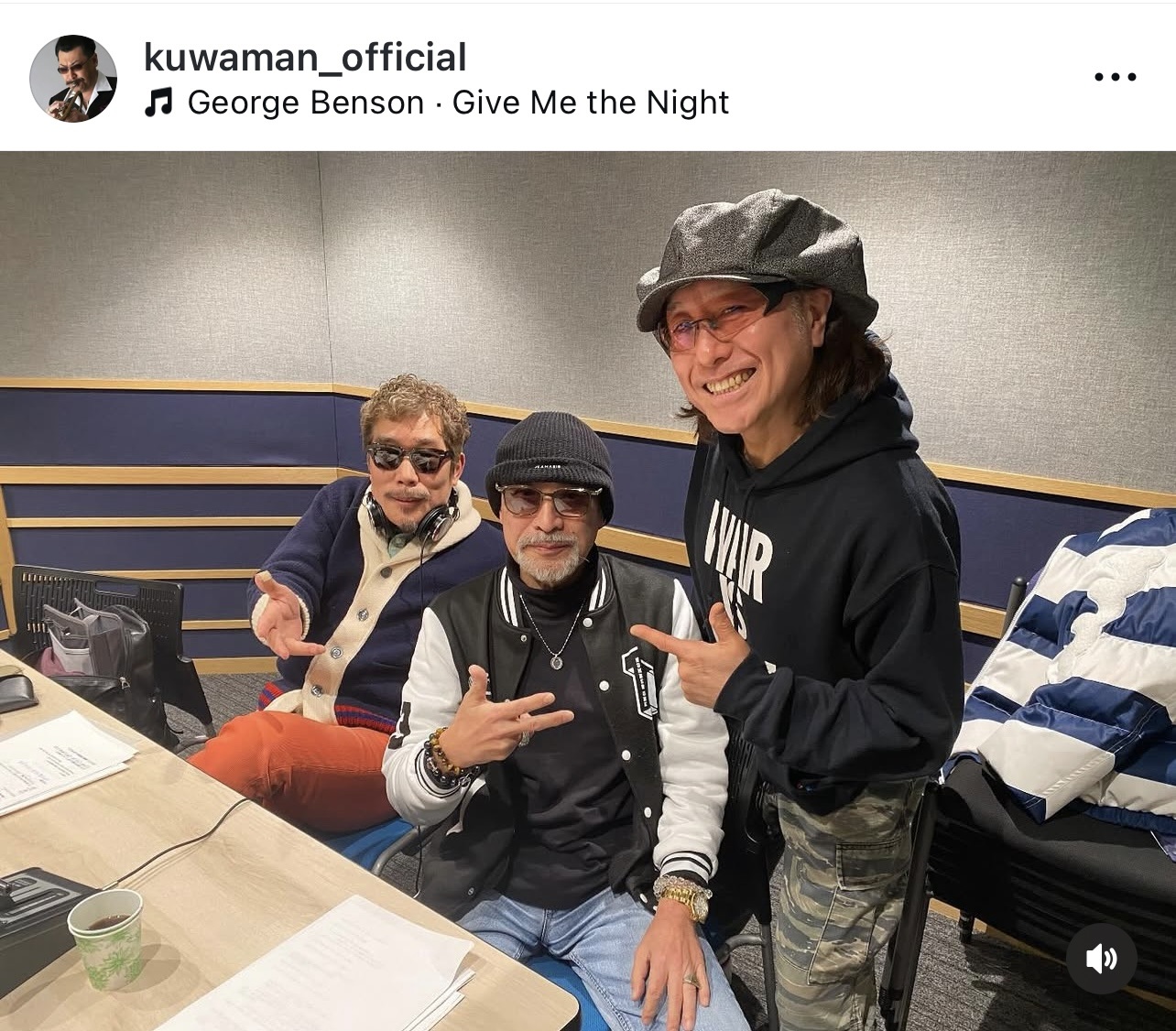 桑野信義のインスタグラムから