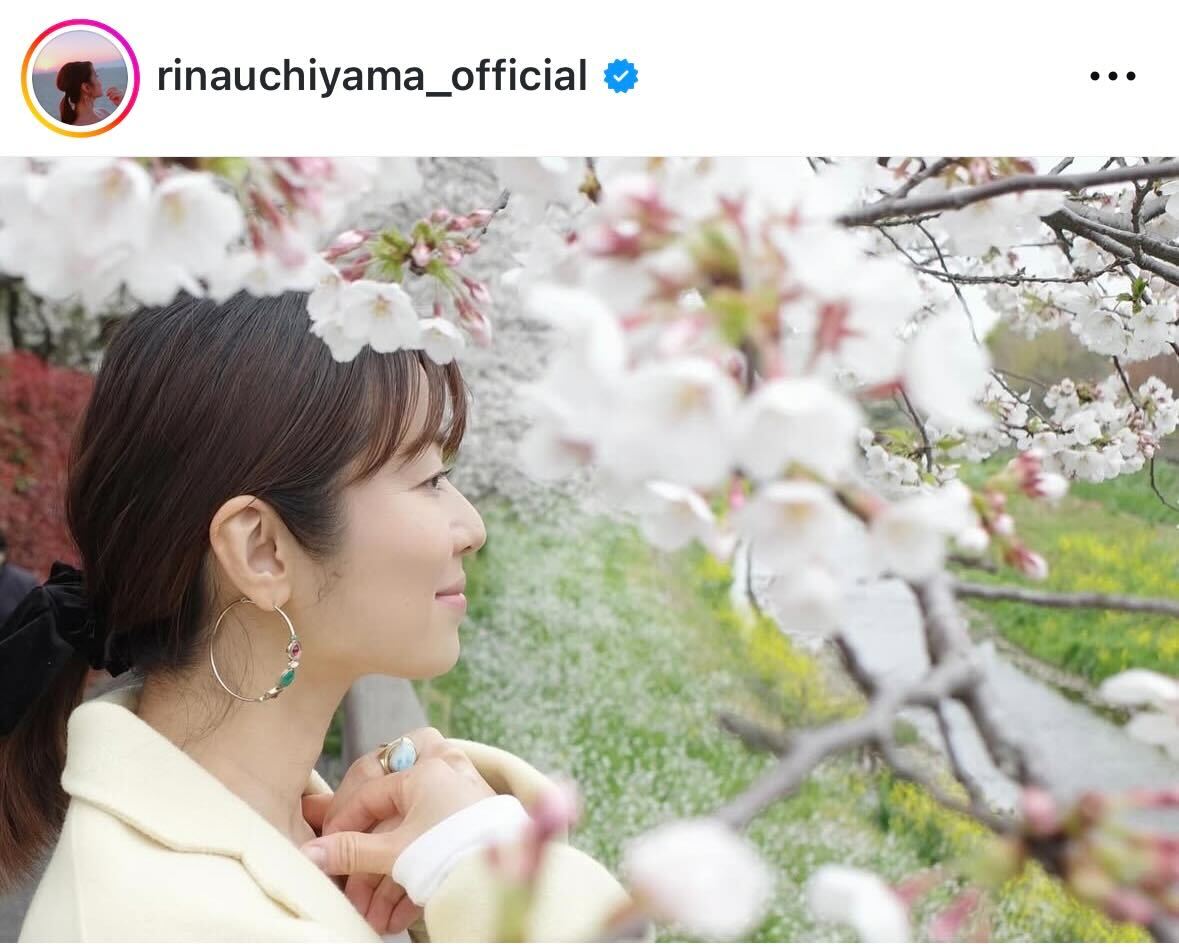 内山理名のインスタグラムから