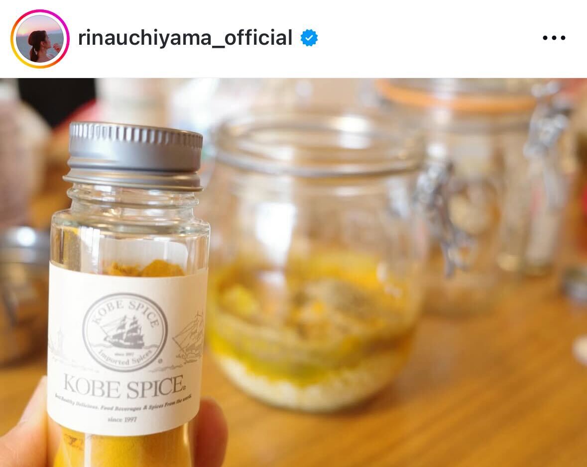 内山理名のインスタグラムから