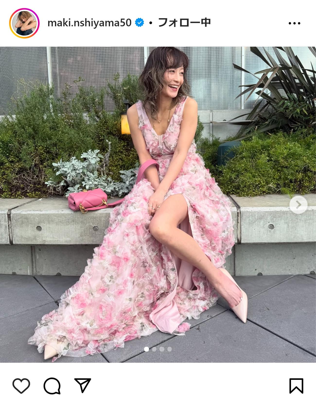 西山茉希のインスタグラムから