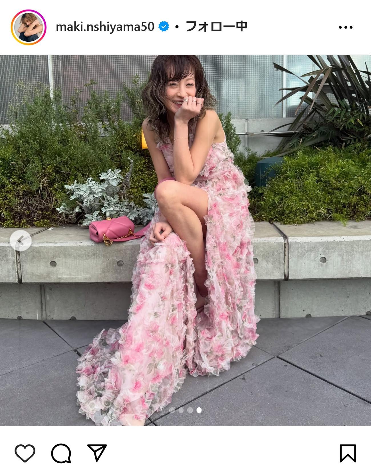 西山茉希のインスタグラムから