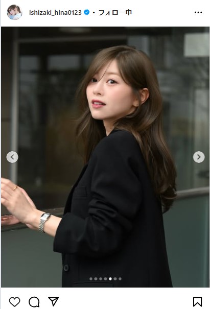 石崎日梨のインスタグラムから