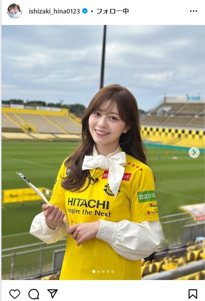 石崎日梨のインスタグラムから