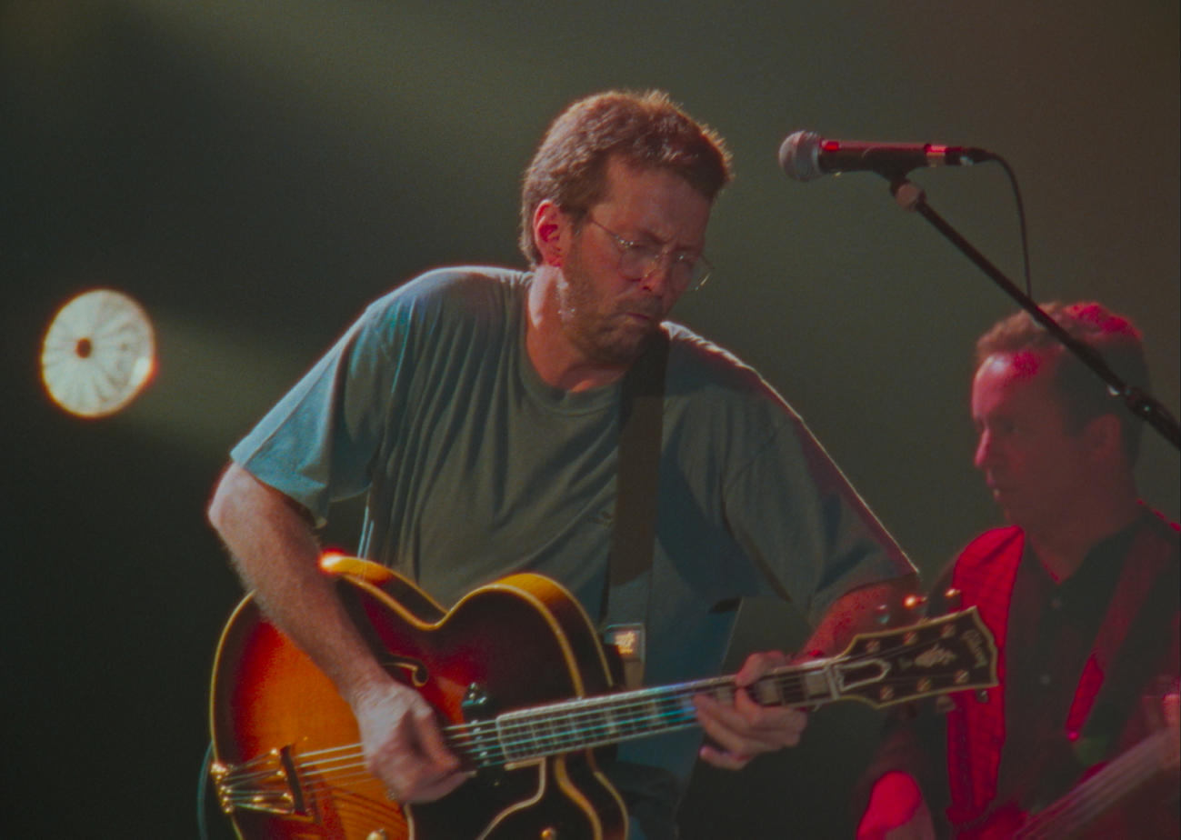 映画「nothing but the blues」のエリック・クラプトン