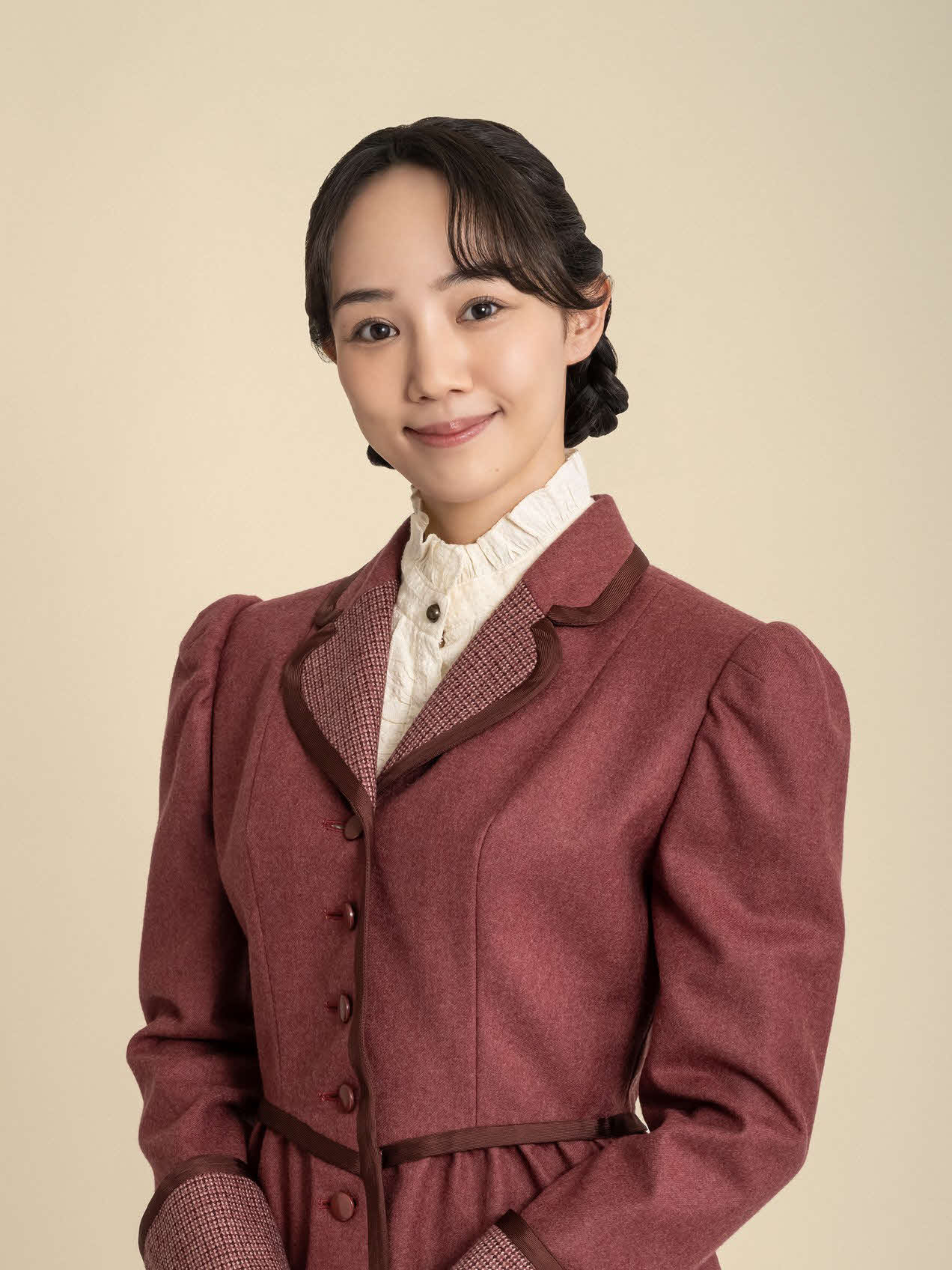 フジテレビ系「波うららかに、めおと日和」に出演する咲妃みゆ（C）フジテレビ