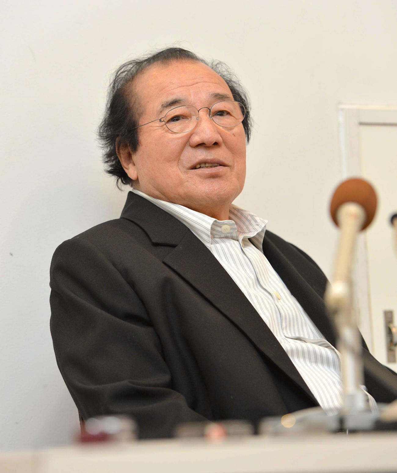 愛川欽也さん（2014年撮影）
