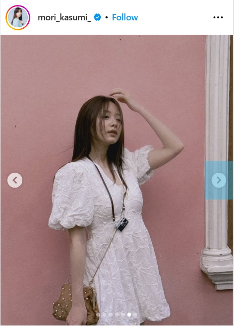森香澄のインスタグラムから