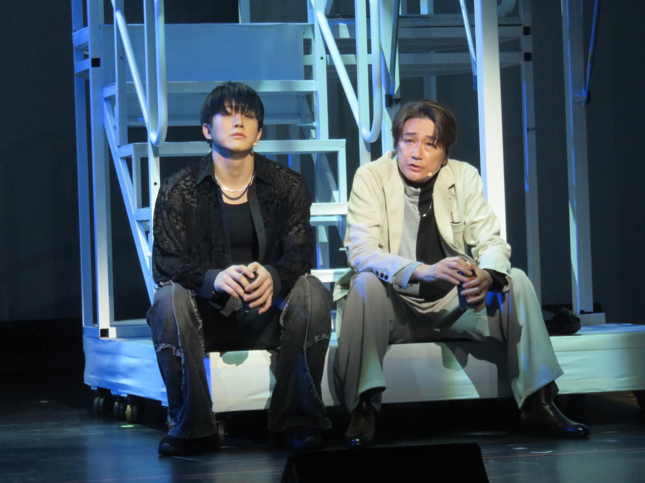 JINJIN（左）と近藤真彦