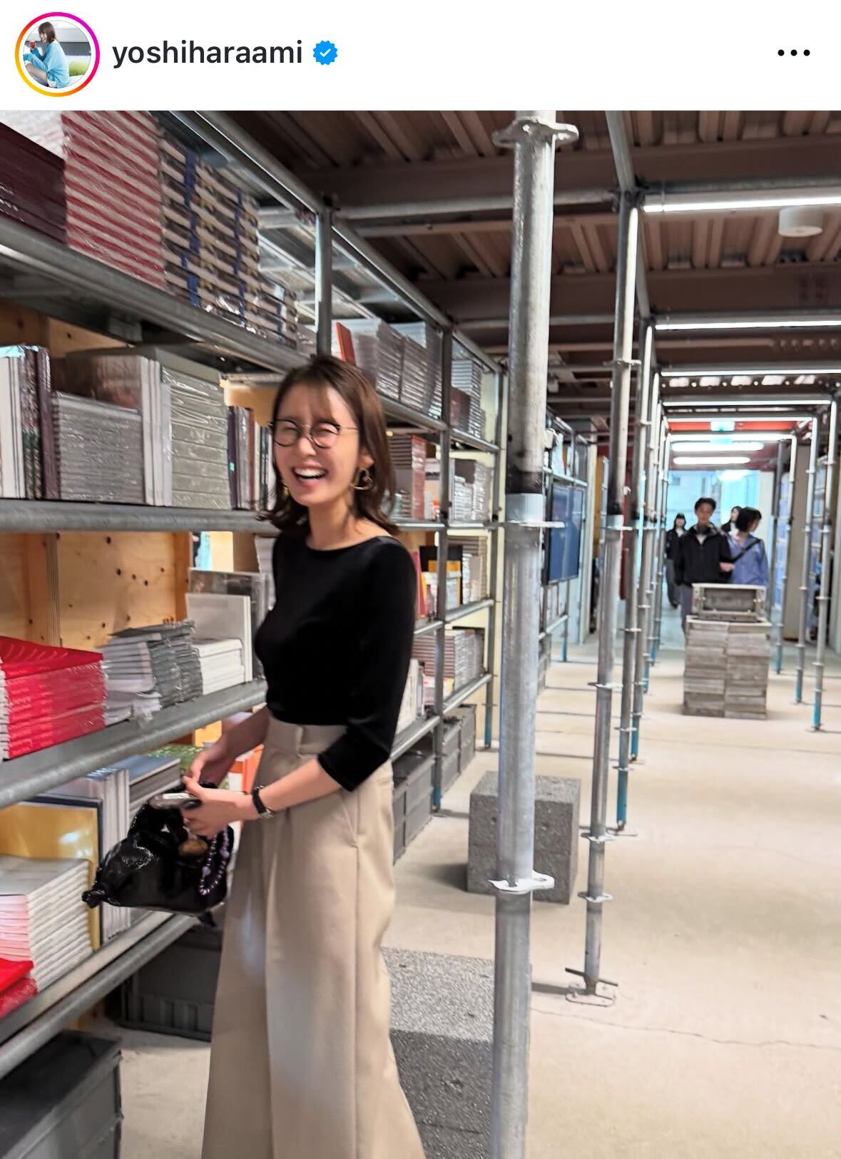 TBS良原安美アナのインスタグラムから