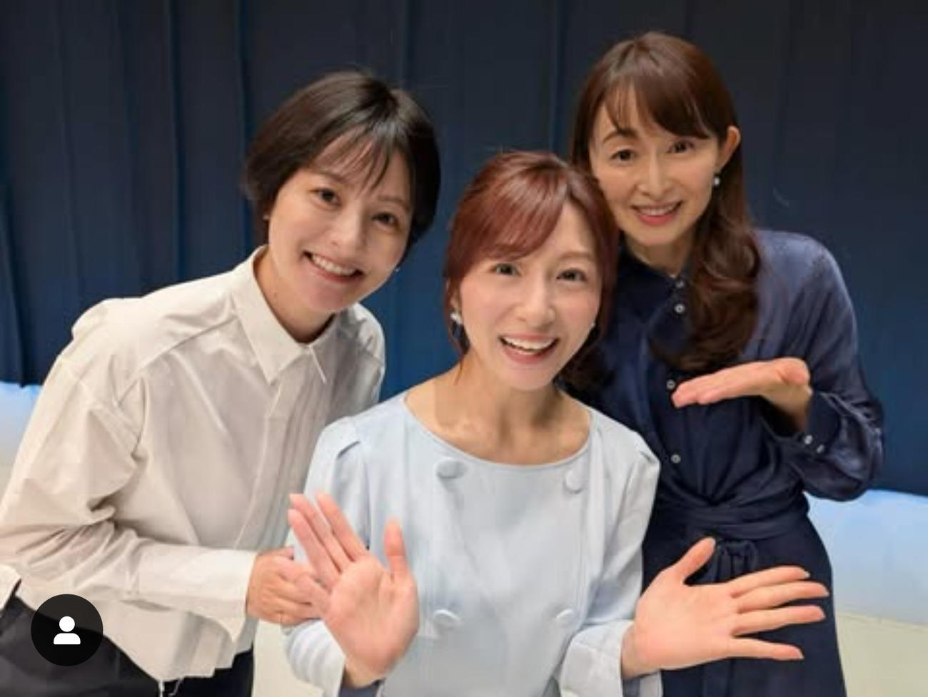 日テレ徳島えりかアナのインスタグラムから