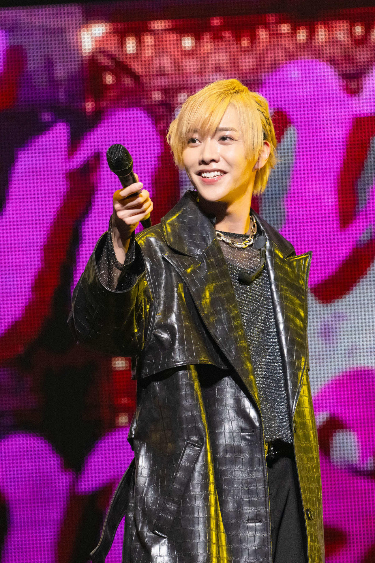 初の全国ツアー「IMPERIAL LIVE TOUR 2025」最終公演を行ったIMP．松井湊　（C）TOBE