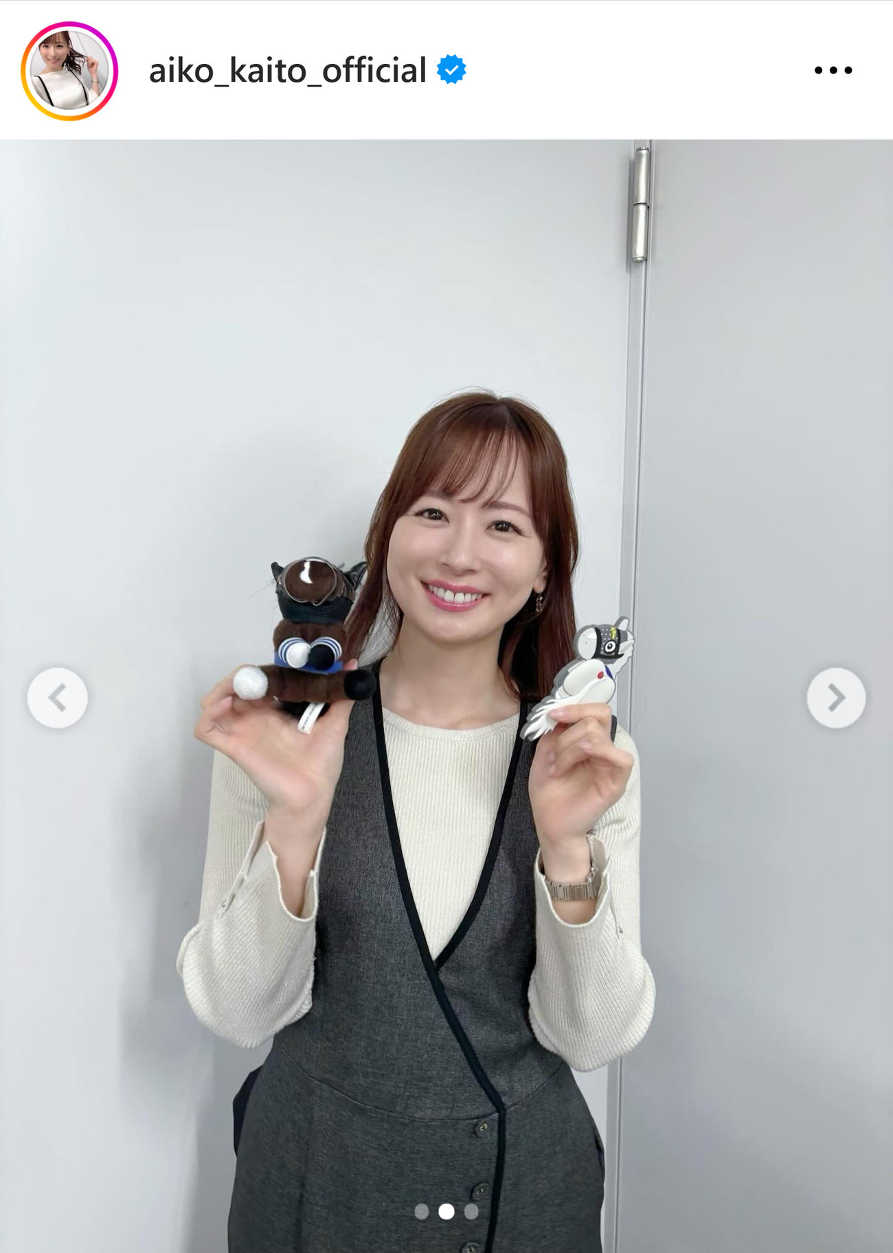 皆藤愛子のインスタグラムから