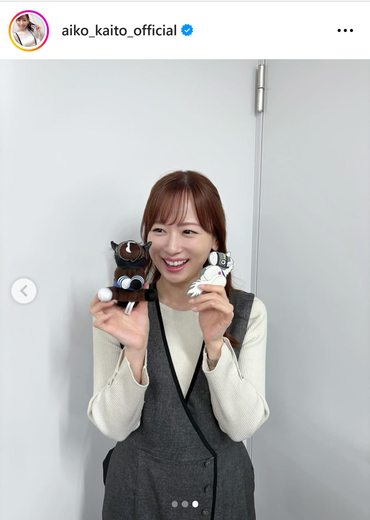 皆藤愛子のインスタグラムから