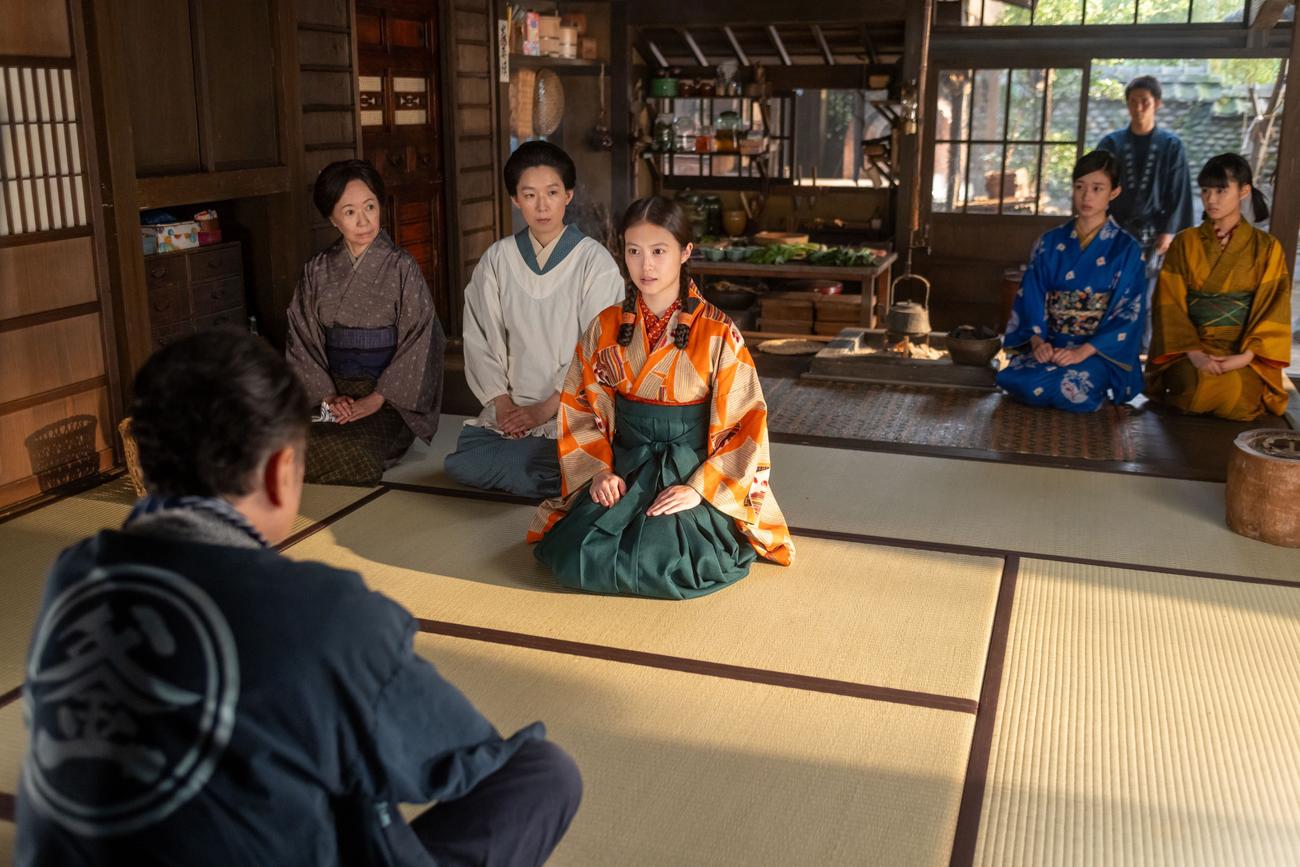 NHK連続テレビ小説「あんぱん」の1場面（C）NHK
