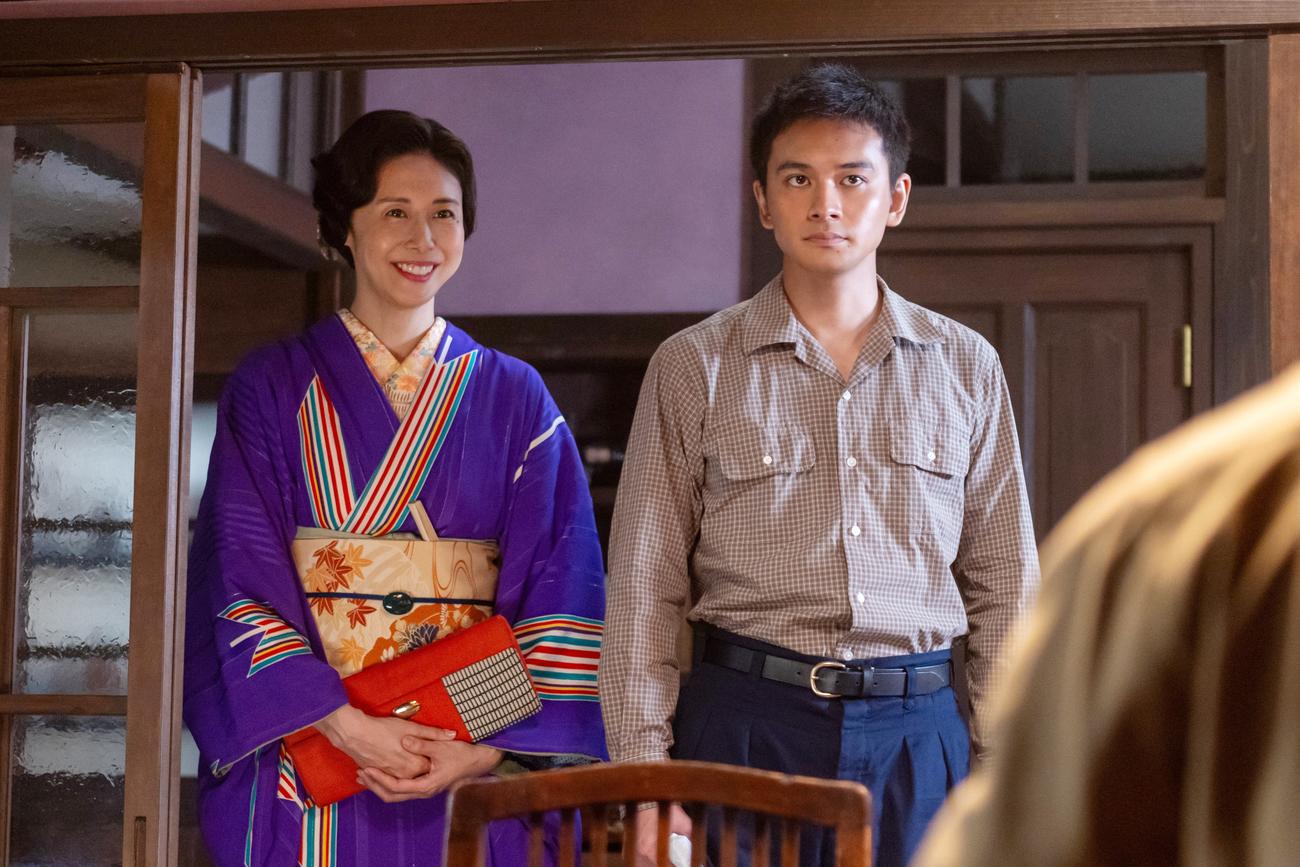 NHK連続テレビ小説「あんぱん」の1場面（C）NHK