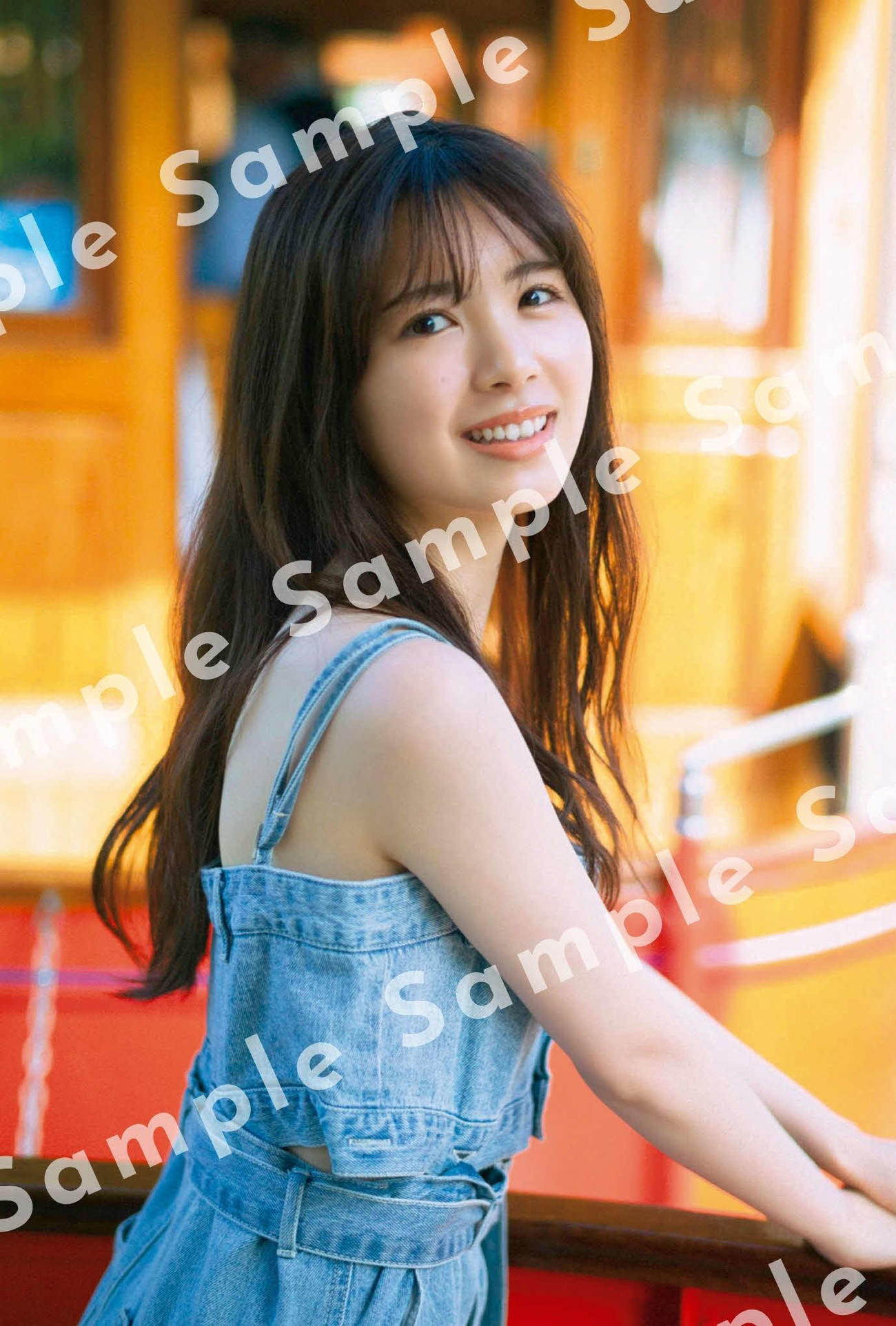 乃木坂46筒井あやめファースト写真集の特典カット（細居幸次郎氏撮影）