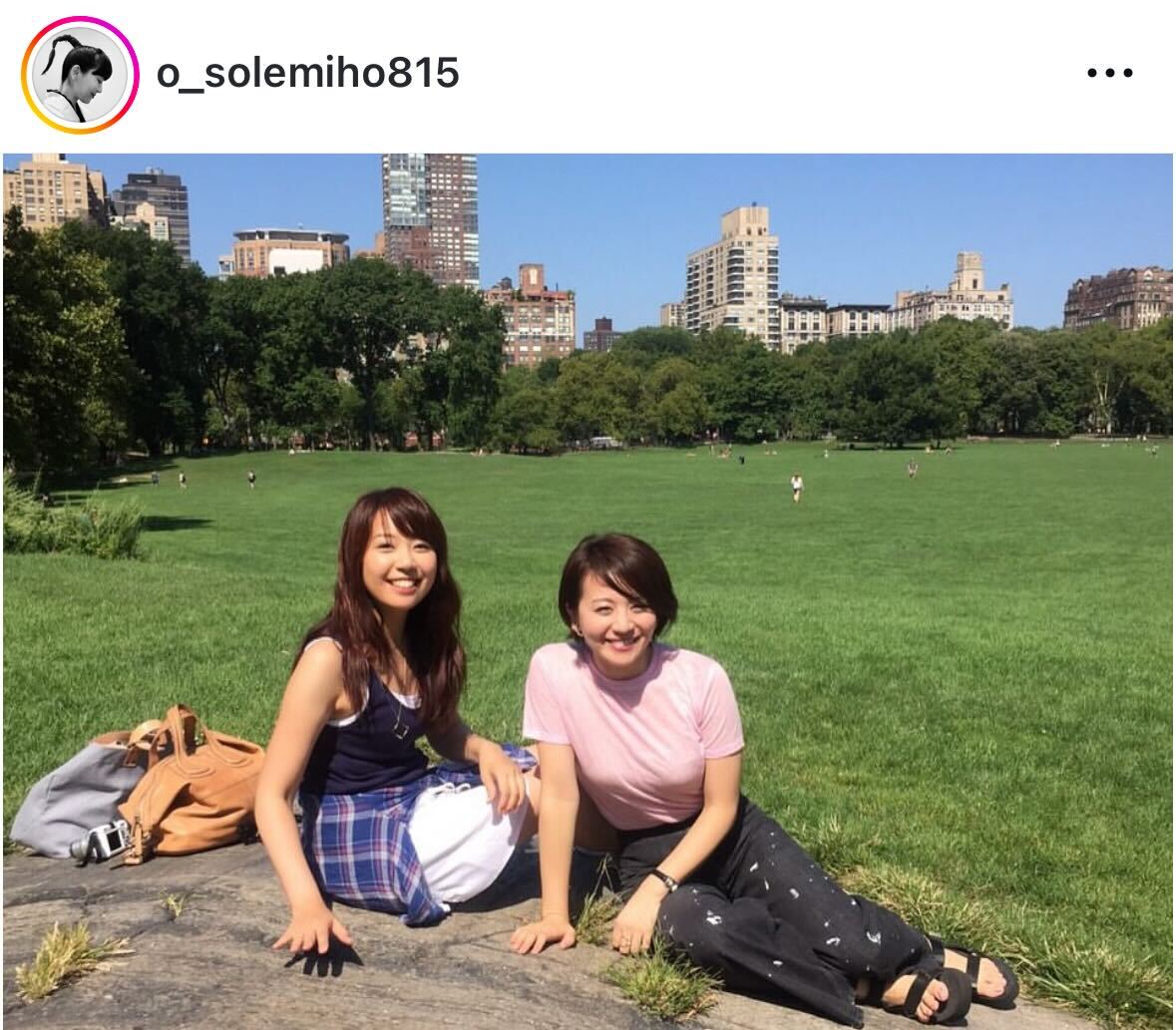 大橋未歩のインスタグラムから