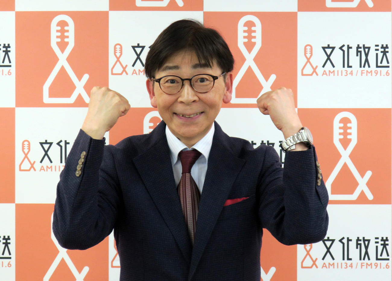 文化放送「おはよう寺ちゃん」放送13年目の抱負を語る寺島尚正アナウンサー