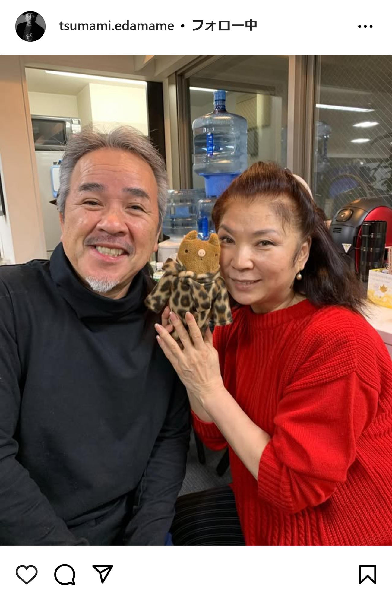 つまみ枝豆のインスタグラムから