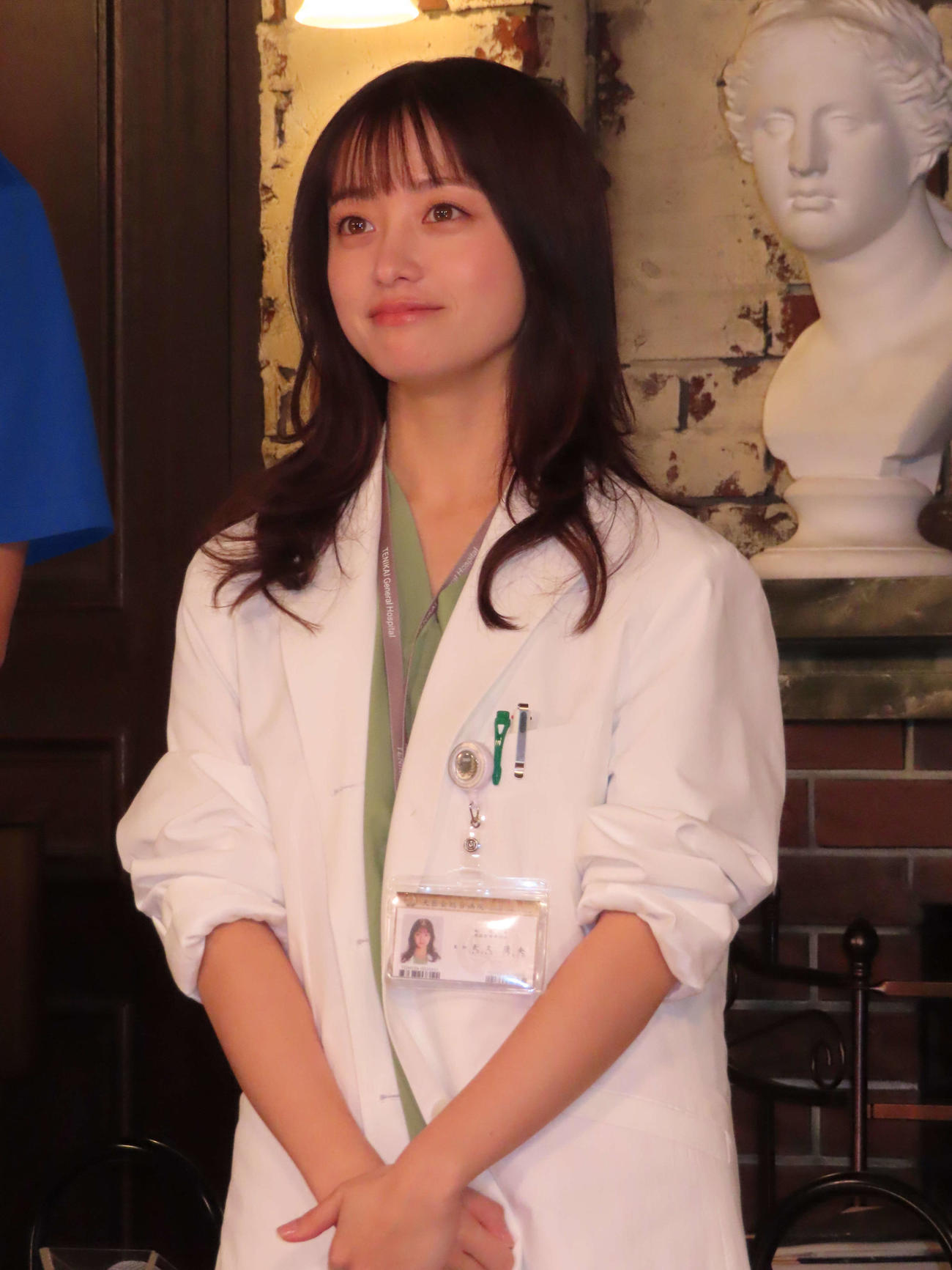 テレビ朝日系「天久鷹央の推理カルテ」制作発表会見に出席した橋本環奈