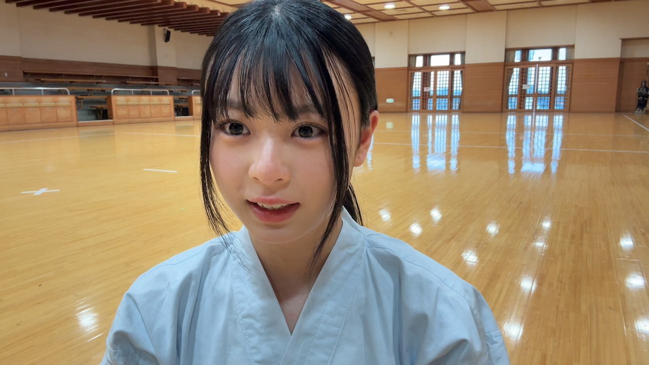 櫻坂46に新加入した四期生の2人目、稲熊ひな