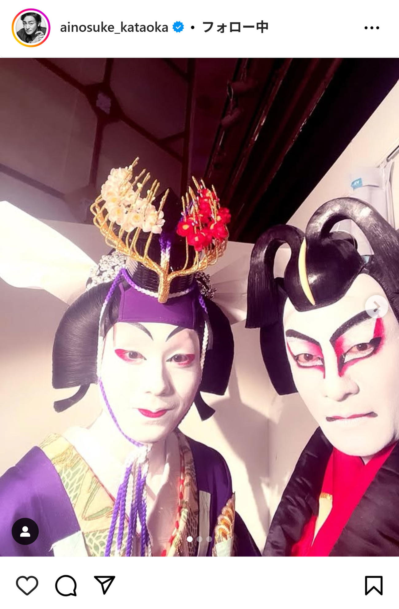 片岡愛之助のインスタグラムから