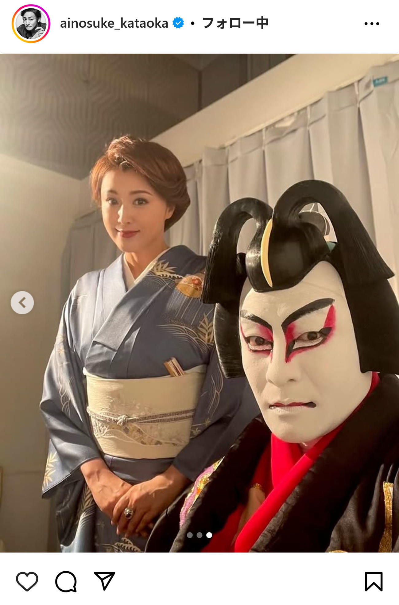 片岡愛之助のインスタグラムから