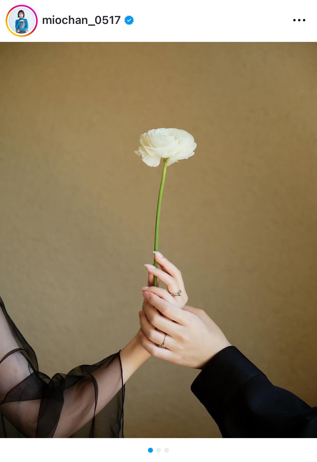 朝長美桜のインスタグラムから