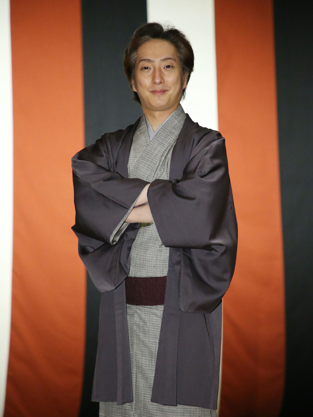 優しい笑顔の中村七之助（22年10月撮影）