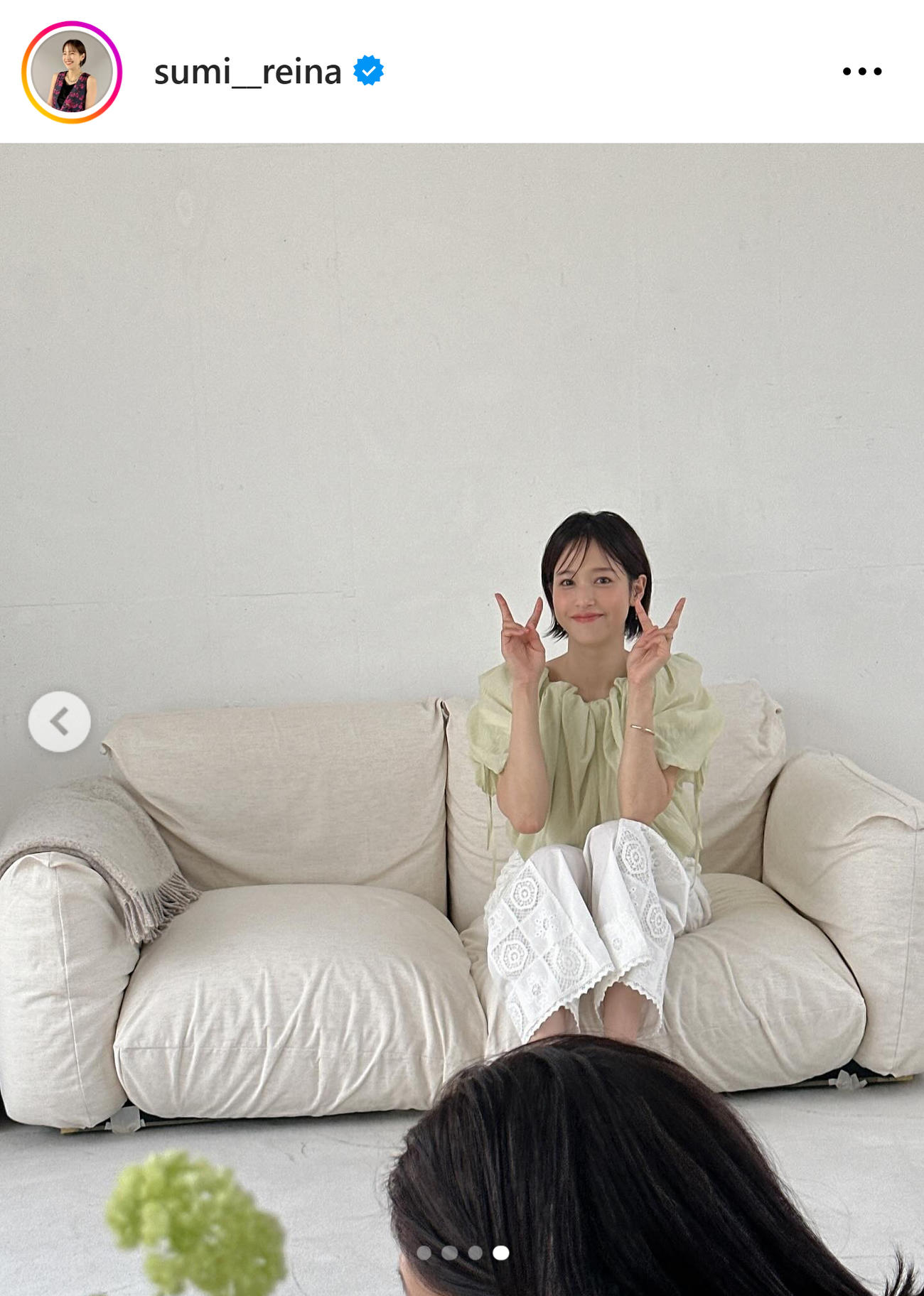 鷲見玲奈のインスタグラムから