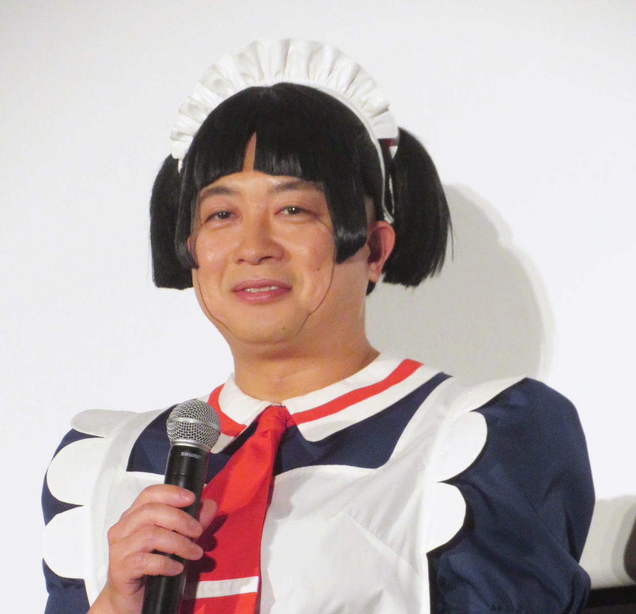 映画「劇場版　僕とロボコ」公開記念舞台あいさつに出席した松尾駿