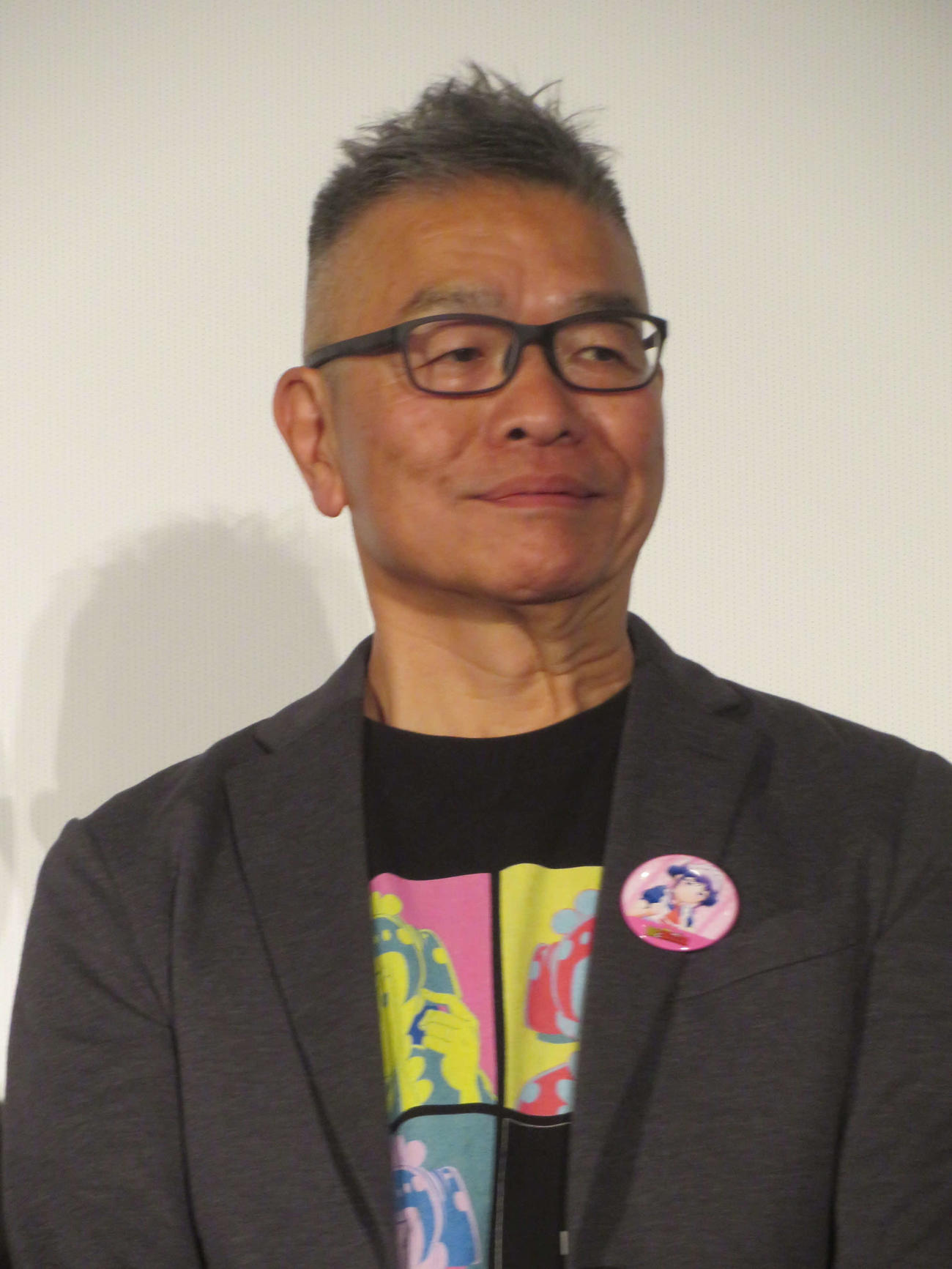 映画「劇場版　僕とロボコ」公開記念舞台あいさつに出席した大地丙太郎監督