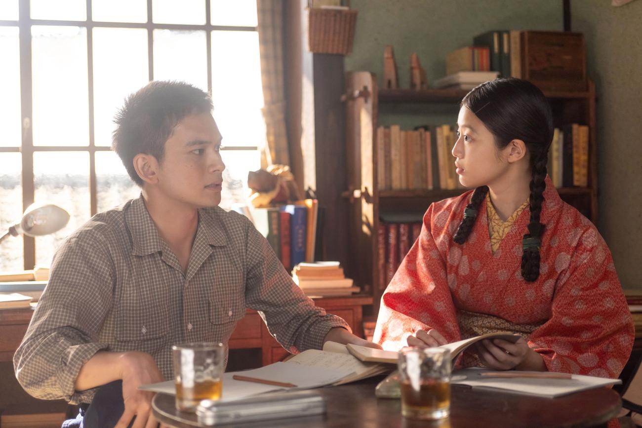 NHK連続テレビ小説「あんぱん」の1場面（C）NHK