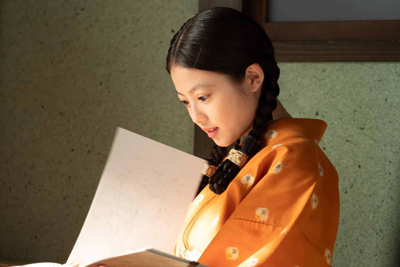 NHK連続テレビ小説「あんぱん」の1場面（C）NHK